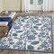 The Rug Department Liora Manne Capri Floral Vine Indoor Outdoor Area Rug Blue